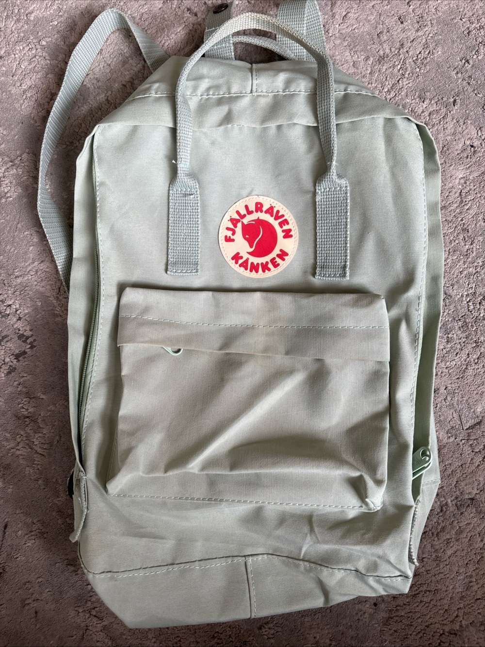 Kånken Classic Backpack in Pale Green 14x11.5